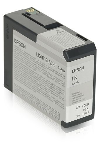 Epson Stylus Pro-3800/3880 Cartucho Cinzento (80ml) , Epson , EPSC13T580700 , 10343858831